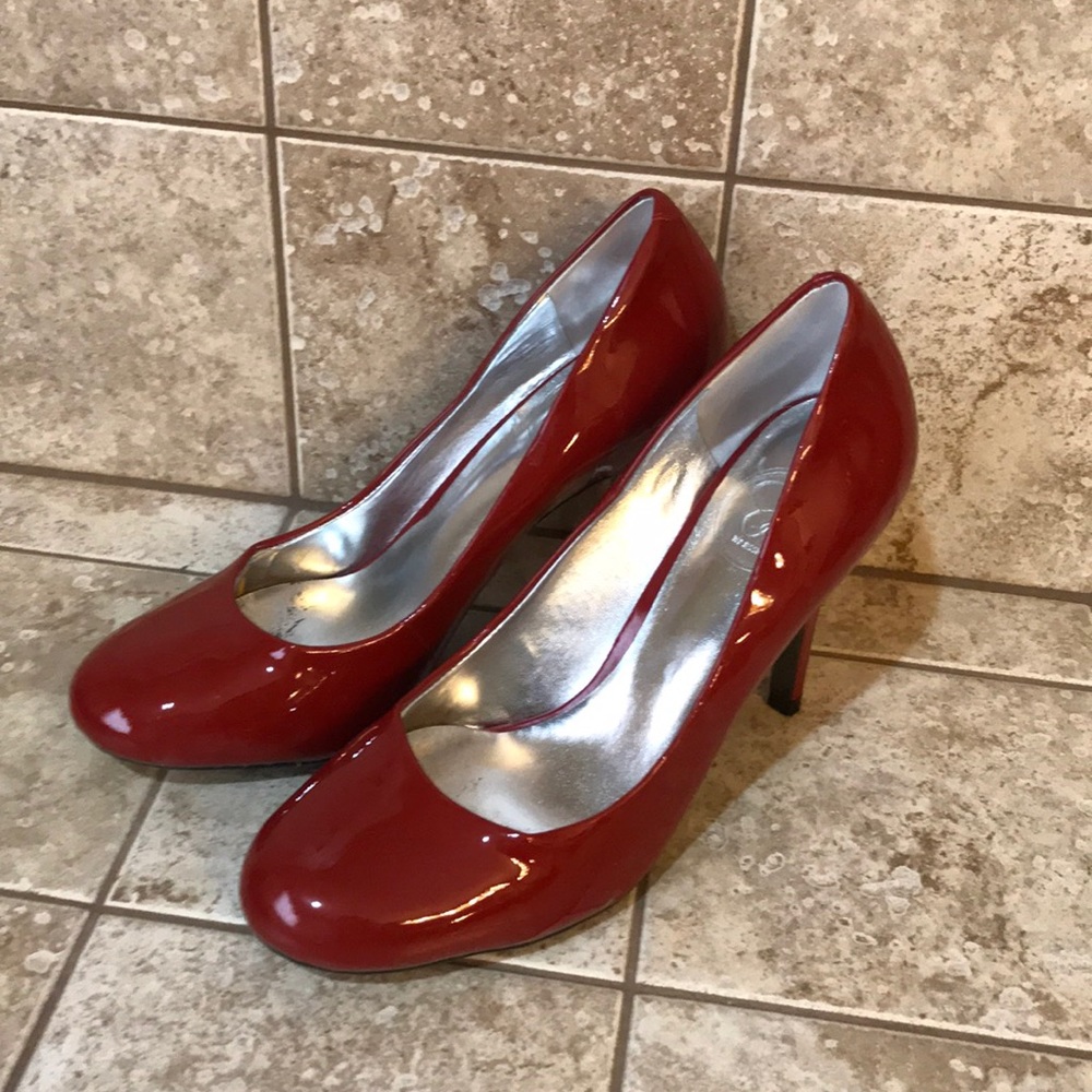 Patent leather pumps!